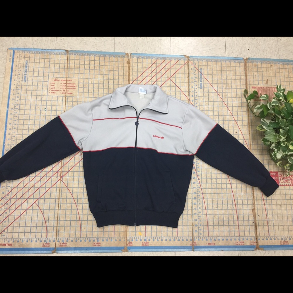 Vintage Adidas warm up jacket size Large
